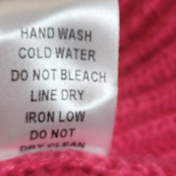 BiBi Pink Open Front Daisy Cardigan - Size M - Picture 12 of 12